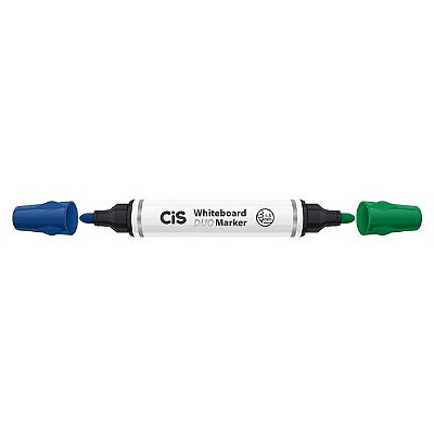 Marcador Whiteboard Duo Marker Sortido - Cis