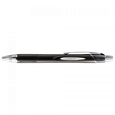 Caneta Retratil 1,0mm Jetstream Preta - Uni