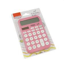 Calculadora 12 Digitos Grande Rosa - Brw