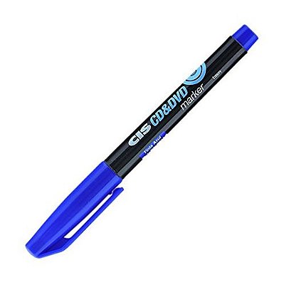 Marcador 1,0mm Cd/dvd Azul - Cis