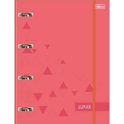 Caderno Fichario Argolado Lunix Cr - Tilibra