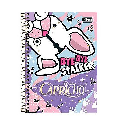 Caderno Esp Cd 1/4 80f Capricho - Tilibra