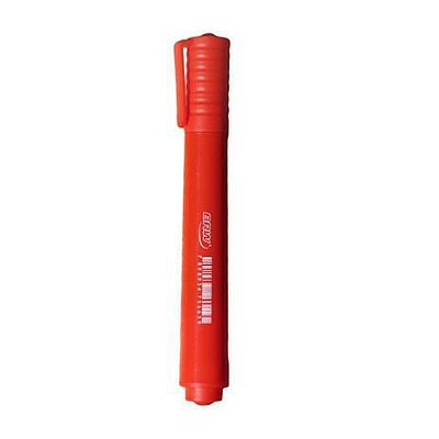 Caneta Permanente Recarregavel Vermelha - Brw