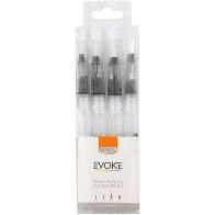 Pincel Artistico C/4 Evoke Water Brush - Brw