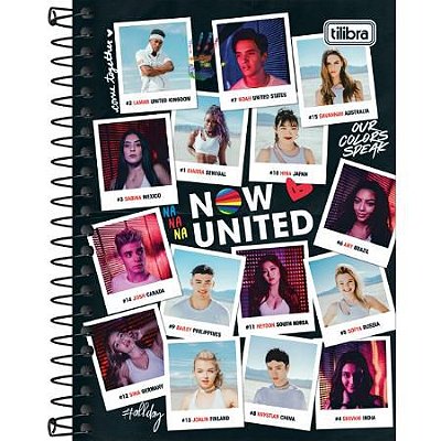 Caderneta Esp Cd 1/8 80f Now Unite - Tilibra