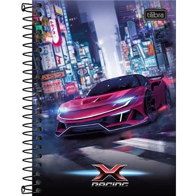 Caderneta Esp Cd 1/8 80f X-racing - Tilibra