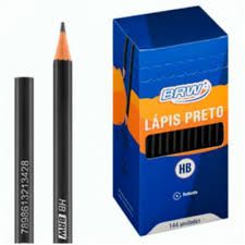 Lapis Preto Hb C/144 Redondo - Brw