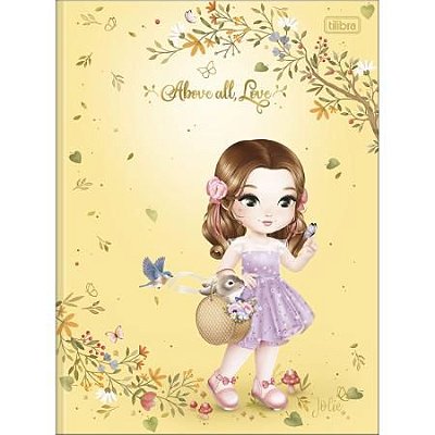 Caderno Broc Cd 1m 80f Jolie - Tilibra