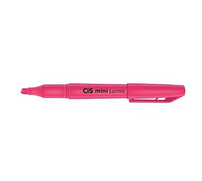 Marcador Texto Mini Lumini Neon Rosa - Cis