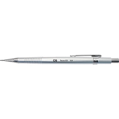 Lapiseira Tecnocis 0,9mm Prata - Cis