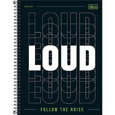 Caderno Esp Cd Univ 10m 160f Loud - Tilibra