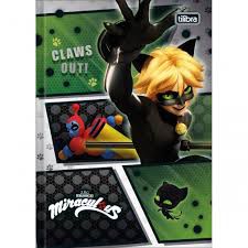 Caderno Broc Cd 1m 80f Cat Noir - Tilibra