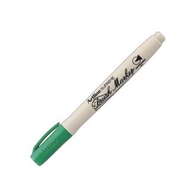 Caneta Brush Epf-f Verde - Tilibra