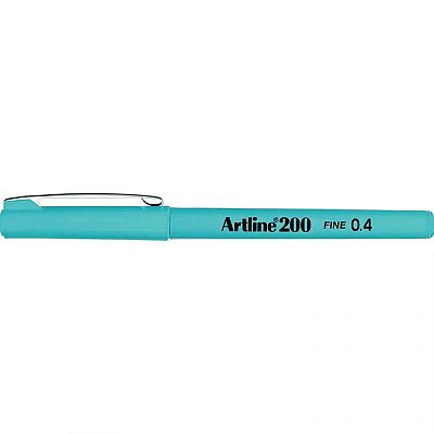Caneta 0,4mm Ek200 Artline Turquesa - Tilibra