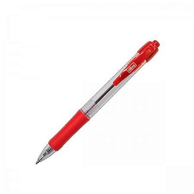 Caneta 1.0mm Easy Grip Vermelha - Tilibra