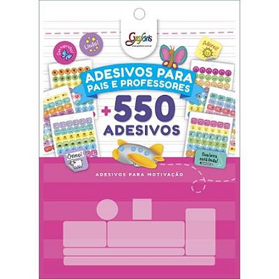 Adesivo Decorado Bloco 12f Professor - Tilibra