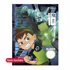 Caderno Broc Cd 40f Caligrafia Ben 10 - Tilibra