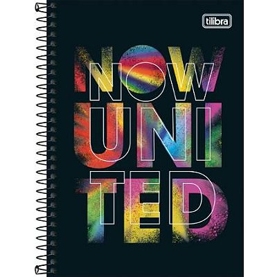 Caderno Esp Cd 1/4 80f Now Unite - Tilibra