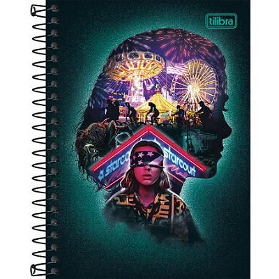 Caderno Esp Cd 1/8 80f Stranger - Tilibra