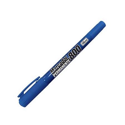 Marcador Permanente N/800 Ponta Dp Azul - Tilibra