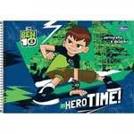 Caderno Esp Cd Cartografia 80f Ben 10 - Tilibra