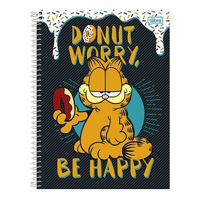 Caderno Esp Cd Univ 1m 96f Garfield - Tilibra