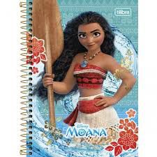 Caderno Esp Cd Univ 1m 96f Moana - Tilibra