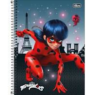 Caderneta Esp Cd 1/8 80f Miraculous - Tilibra