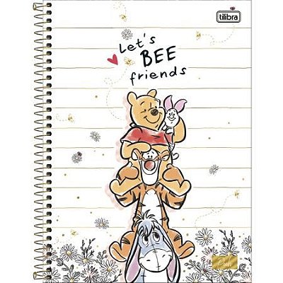 Caderno Esp Cd Univ 1m 80f Pooh - Tilibra