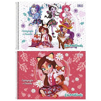 Caderno Esp Cd Cartografia S/s 80f Enchan -tilibra