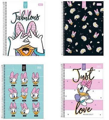Caderno Esp Cd Univ 1m 80f Margarida - Tilibra