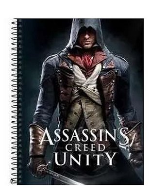 Caderno Esp Cd Univ 12m 192f Assassins Cr -tilibra