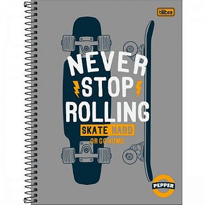 Caderno Esp Cd Univ 12m 192f Pepper - Tilibra