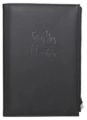 Caderno A5 80g 80f C/estojo Time Lapse Preto - Bee