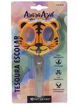 Tesoura Escolar Inox Tigre - Bee