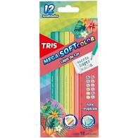 Lapis Cor 12 Cores Tons Tropicais - Tris