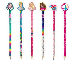 Lapis Preto C/borracha Top Barbie - Tris