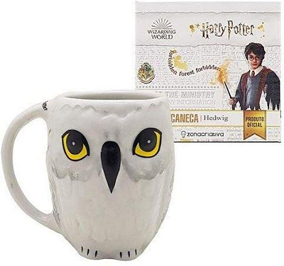 Caneca 250ml Harry Porter Hedwig- Zona