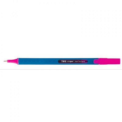 Caneta Super Fina Liqeo Neon Rosa - Tris