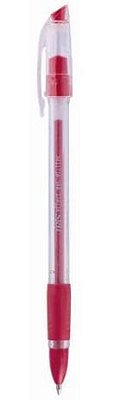 Caneta Gel C/tampa Effect Glitter Vermelha - Tris