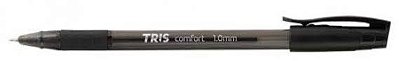 Caneta Esferografica 1,0mm Comfort Preta - Tris