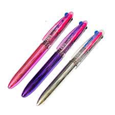 Caneta Esf 1,0mm 4 Cores Colormix Metal - Tris