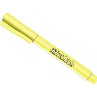 Caneta Marca Texto Grifpen Pastel Amarelo - Faber