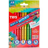 Hidrocor 12 Cores Tons Tropicais - Tris