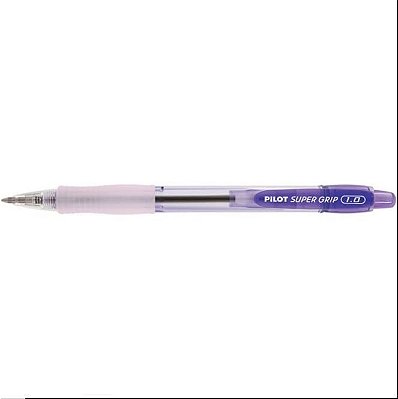 Caneta Esf. 1.0mm Super Grip Neon Violeta - Pilot