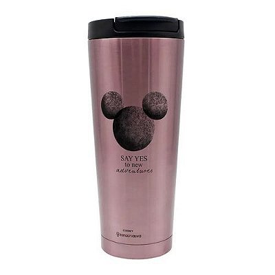 Copo Viagem 400ml Mickey Marmore - Zona