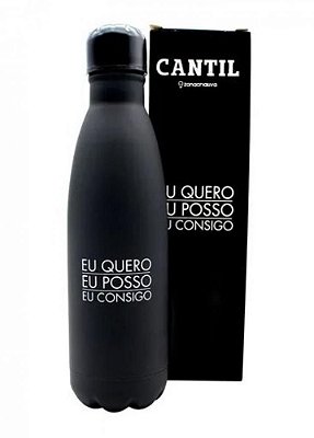 Cantil 500ml Swell Emborrachado Eu Consigo - Zona