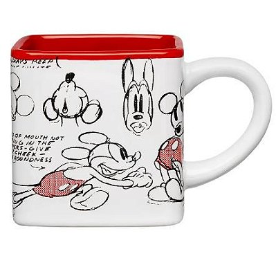 Caneca 300ml Cubo Mickey - Zona