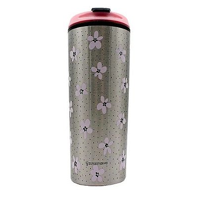 Copo Viagem 450ml Metal Amizade - Zona