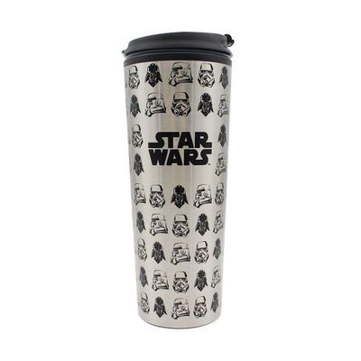Copo Viagem 450ml Metal Star Wars Vader - Zona